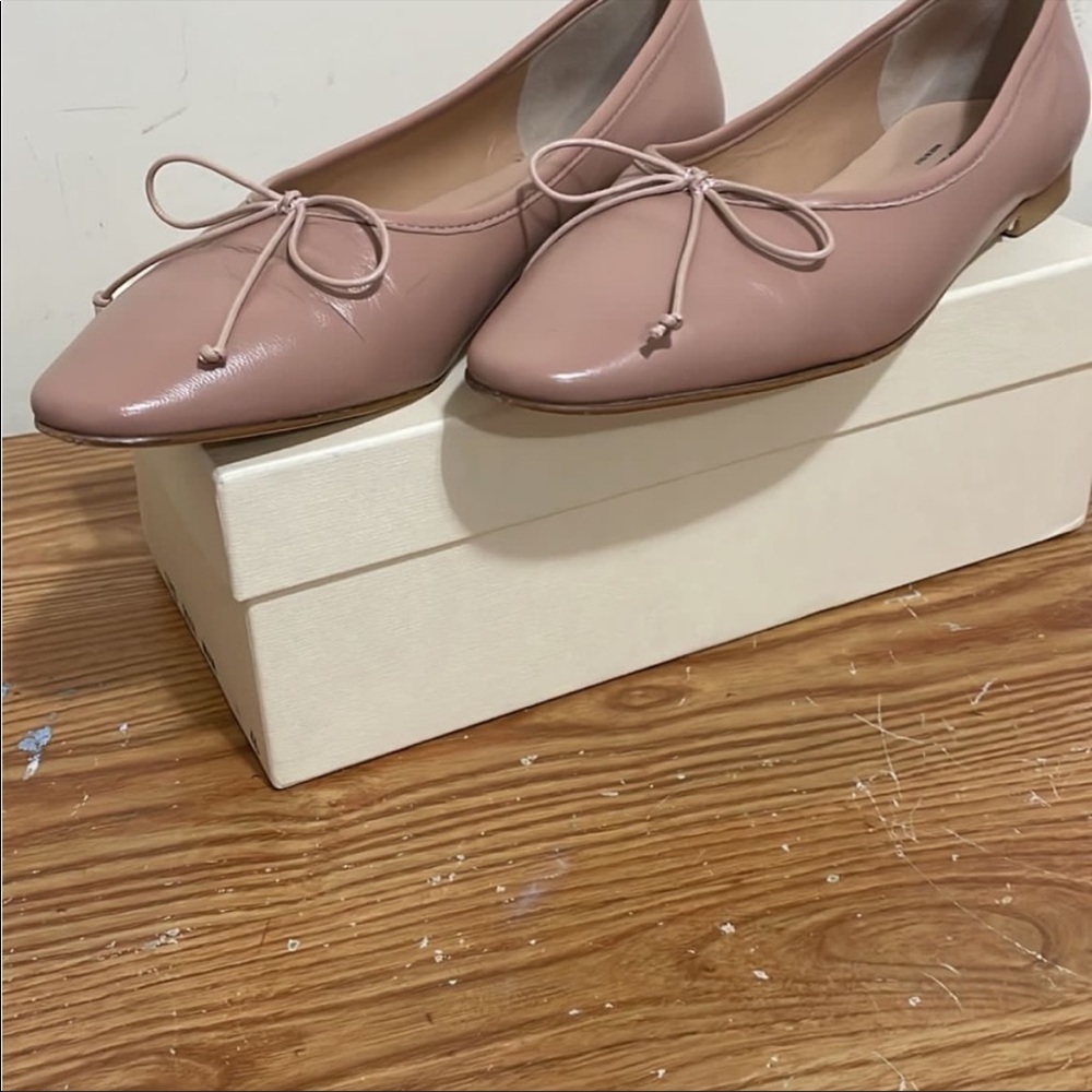 A. Soliani Como flats blush color size 40  like new